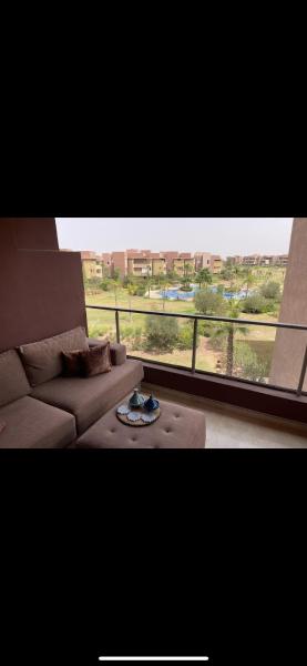 Prestigia golf 2 chambres vue piscine marrakech haut standing